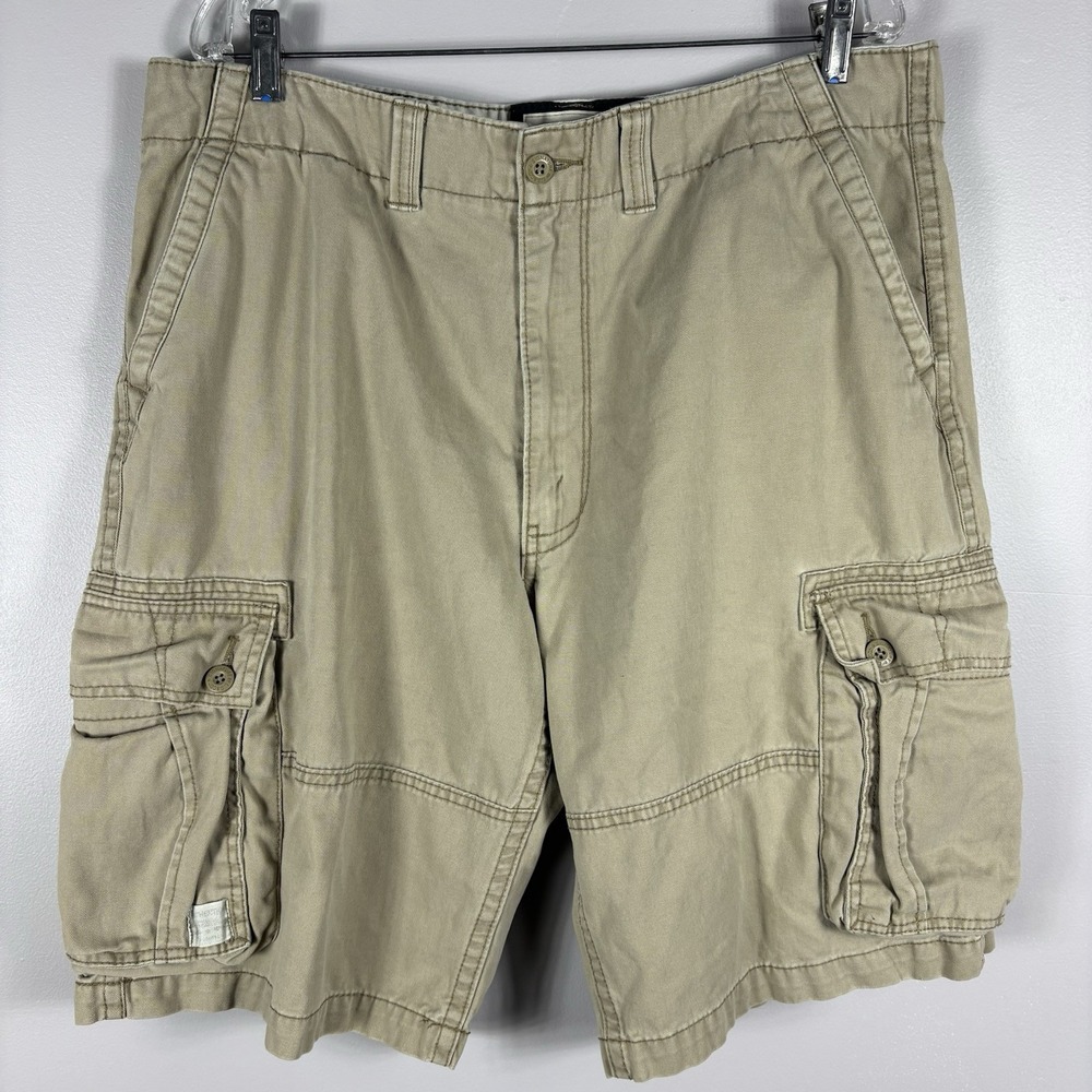 Levis Authentics Men's‎ 38 Signature Beige Outdoors Utility Hiking Cargo Shorts